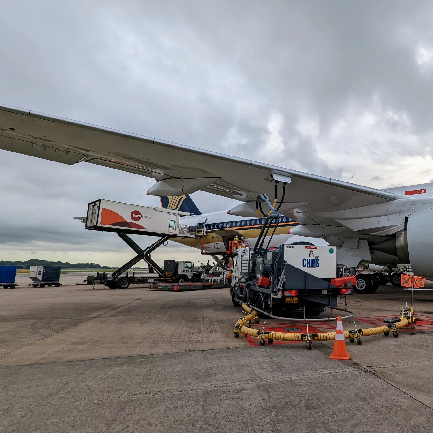 Sustainable Aviation Fuel is a greener alternative to traditional jet fuel.